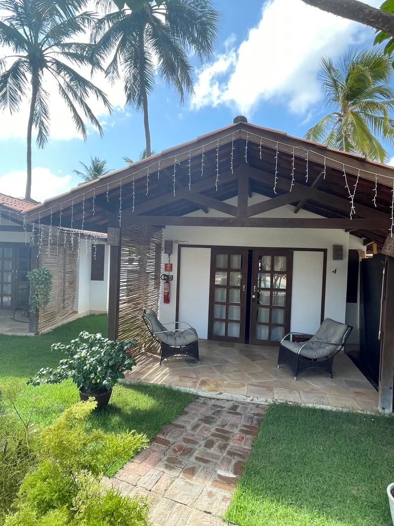 Quarto Tropical — área externa